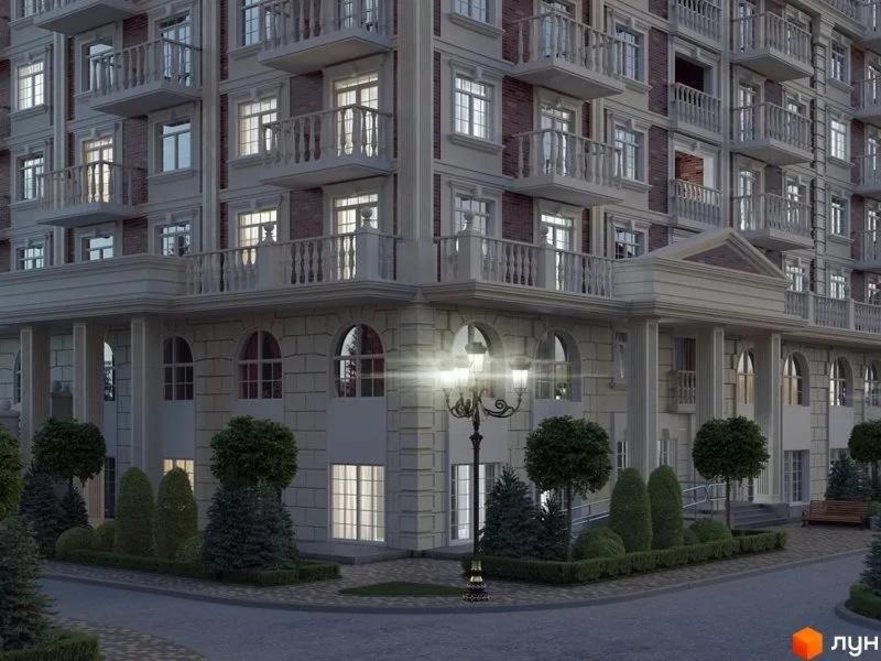 Residential Complex New England Apartment